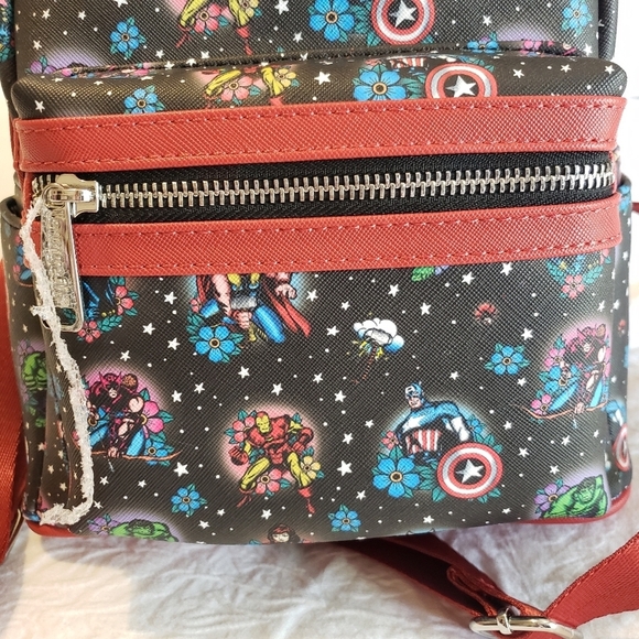 NEW LOUNGEFLY-MARVEL-AVENGERS-TATTOO MINNI BACKPACK main image 14